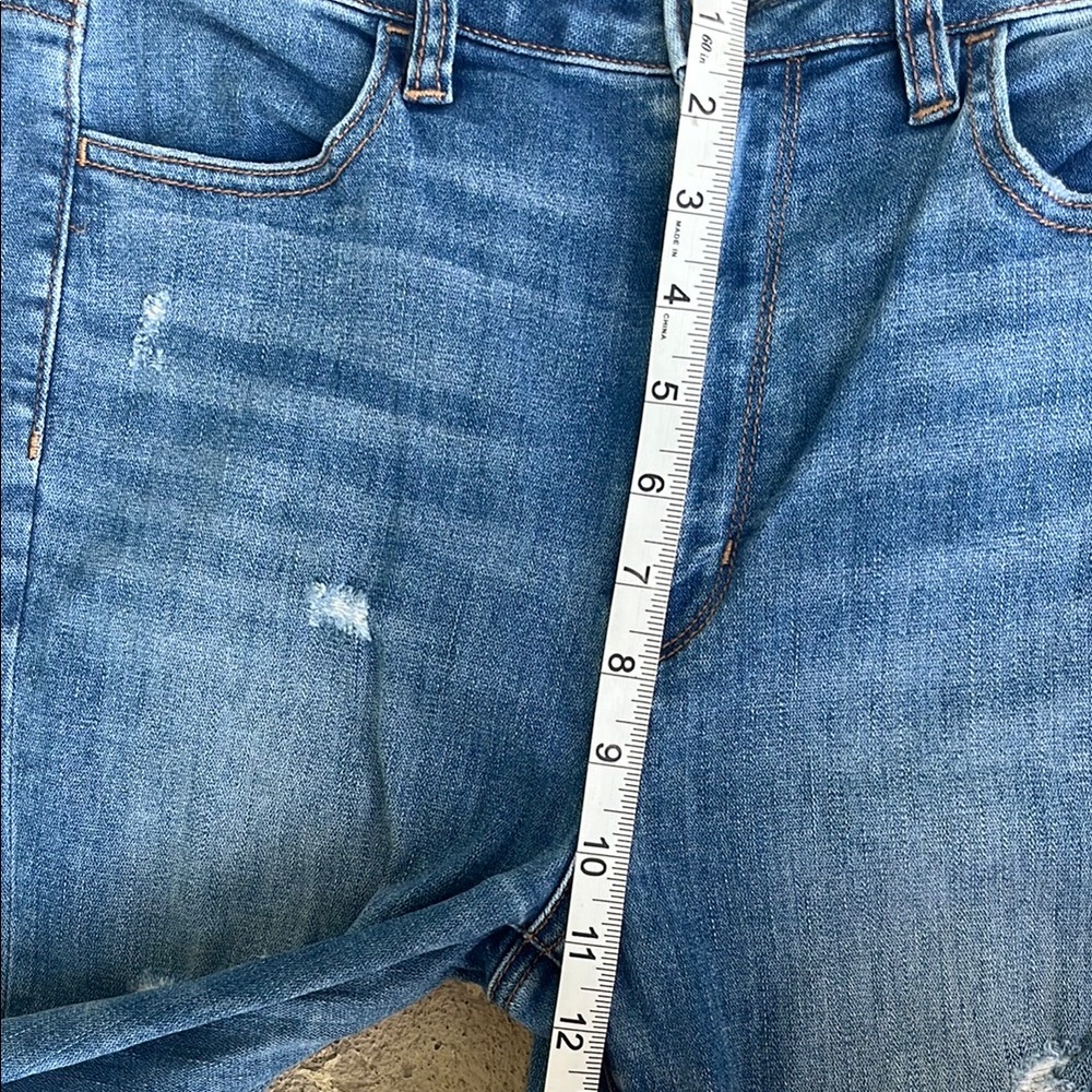 EUC American Eagle Outfitters Skinny highest rise Distressed jegging - Picture 6 of 16